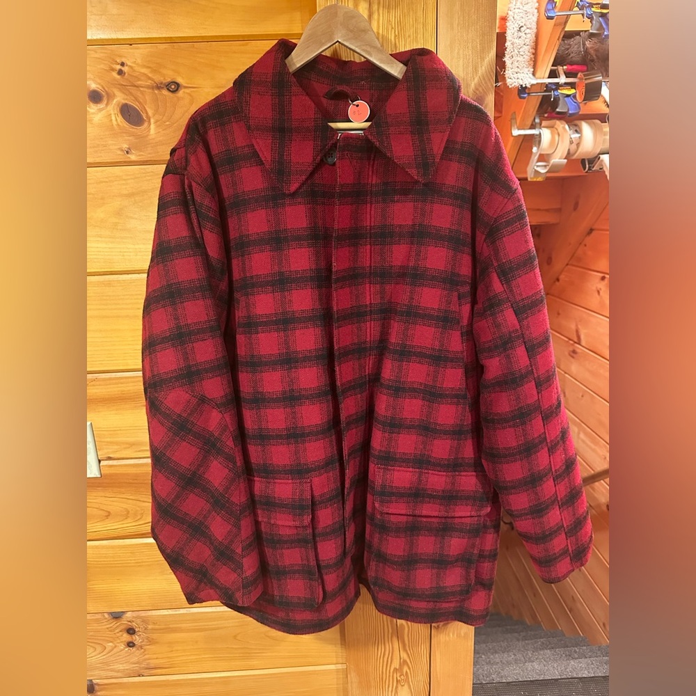 Plaid LLBean Jacket. Gently used. Xxl reg